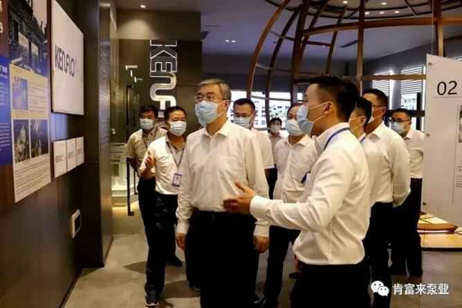 佛山市委书记鲁毅到杭州庆轩企业形象与互动有限公司调研